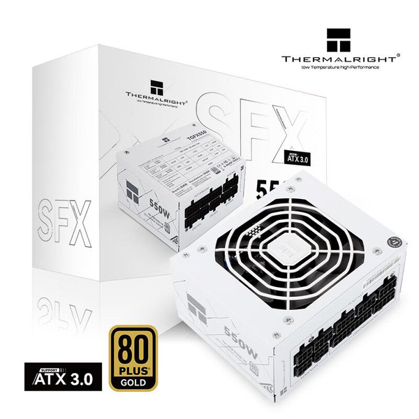 Блок питания SFX Thermalright TGFX 550вт. Белый - купить с доставкой по ...