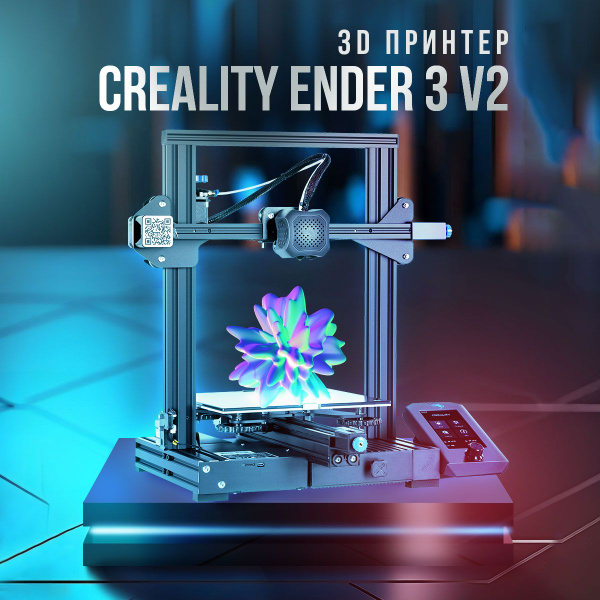 Характеристики 3D принтер Creality Ender 3 V2 подробное описание товара ...