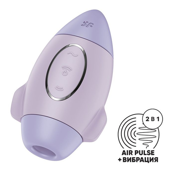 Вибратор для клитора Satisfyer Mission Control, вакуумный клиторальный ...