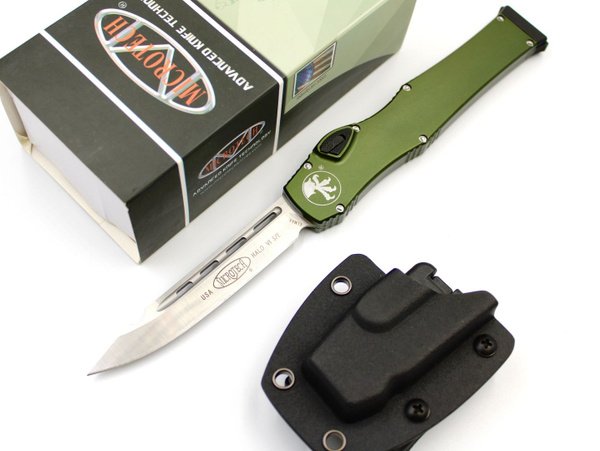 Нож MICROTECH HALO 6 зеленый - купить с доставкой по выгодным ценам в ...