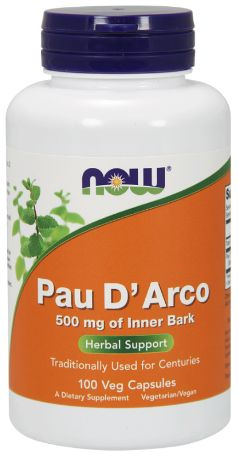 Вопросы и ответы о Now Foods Pau D'Arco (Кора муравьиного дерева, Пау ...