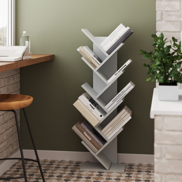 Характеристики Стеллаж для книг и учебников для учебы Агния 8 секций ...