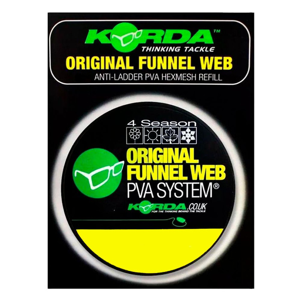 Ricarica Korda Original Funnel Web HexMesh 5m - Rete A Maglia Larga Per Sacchetti PVA Carpfishing - 2