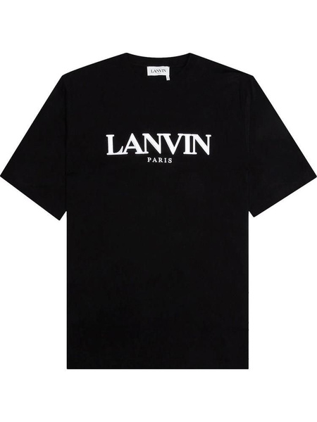 Футболка Lanvin, размер 54, цвет черный - купить по выгодной цене в ...