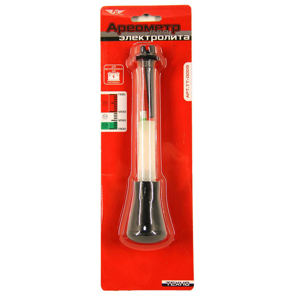 Ареометр для электролита ACID CONTROL, тестер плотности электролита ...