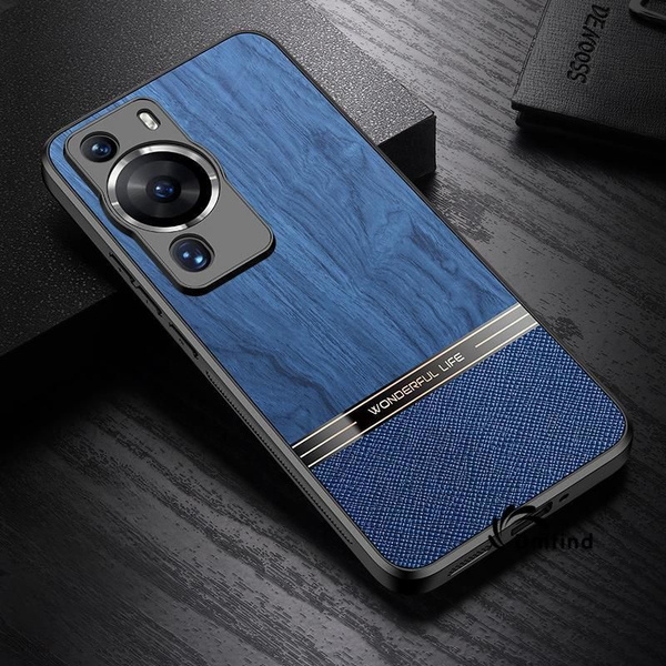 Высококачественный текстурный чехол для Huawei P60 Pro (Хуавей П60 Про ...