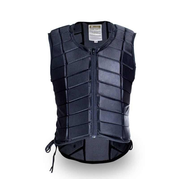 Профессиональный защитный жилет для занятий конным спортом,M,черный ...