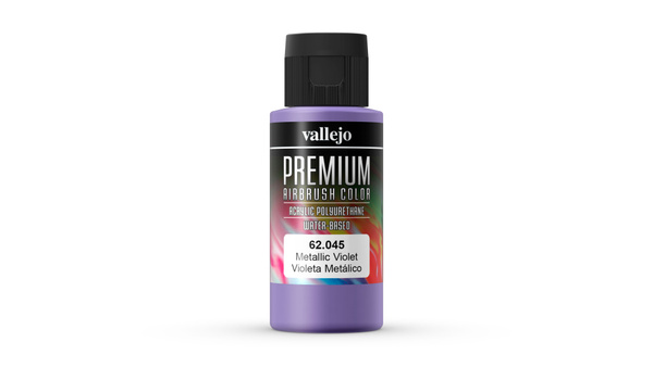 Краска акрил-уретановая Vallejo Premium/ металлик фиолетовый (арт.62045 ...