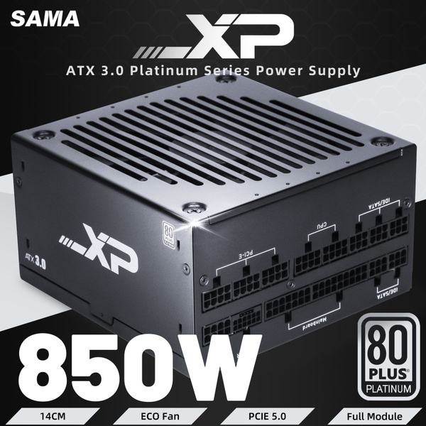 SAMA Блок питания компьютера XP850, 1200 Вт - купить с доставкой по ...