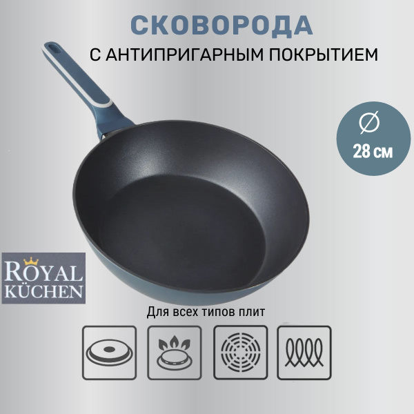 Сковорода антипригарная royal kuchen