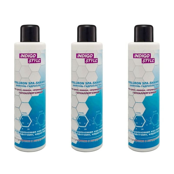 Indigo Шампунь, Гидропластика, для сухих, ломких, секущихся волос, 1000 ...