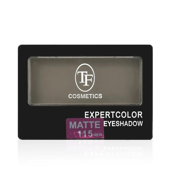 Тени для век TF Cosmetics одноцветные, матовые, тон 115 оливково ...