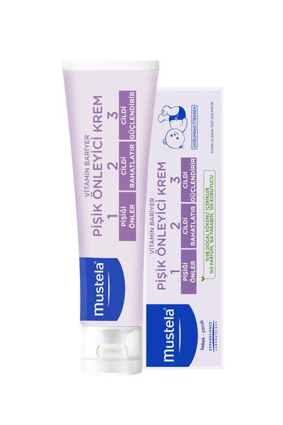 Витаминный барьерный крем от опрелостей 100 мл / Mustela Vitamin ...