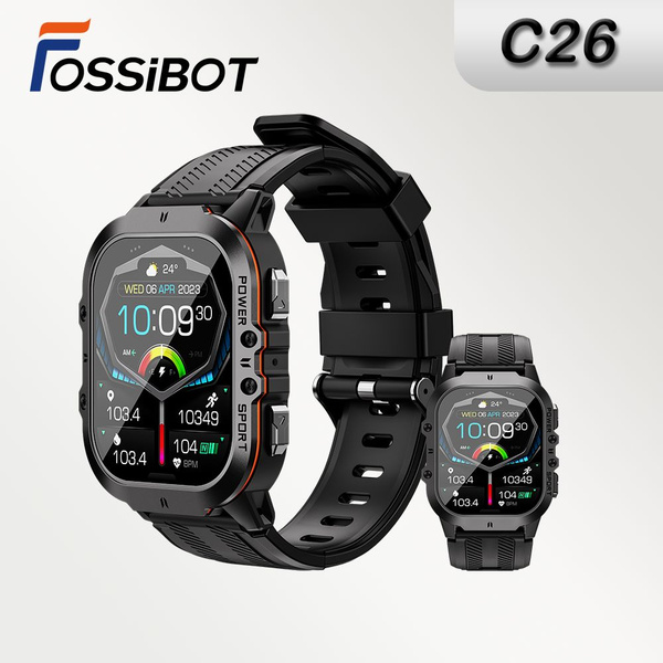 Купить смарт-часы Oukitel C26, экран 1.96" - купить по низким ценам в ...