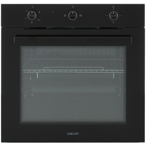 Газовый духовой шкаф DEXP 1CB75B 75 л, гриль электрический, газ ...
