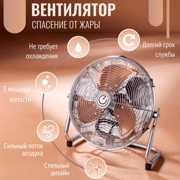 Вентилятор напольный Energy 16 дюймов купить по низкой цене с доставкой ...