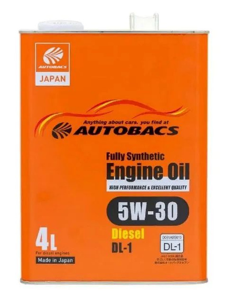Масло моторное Autobacs 5W-30 Синтетическое - купить в интернет ...