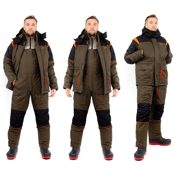 Костюм рыболовный Тайга, размер 48, 50 (48/50-170/176), Зима, цвет ...