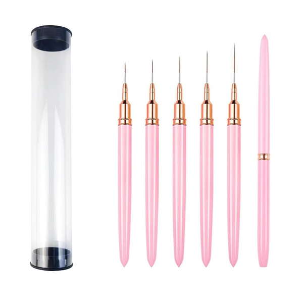 Маникюрный инструмент Nail Art Liner Brush Lines Полосы цветочной ...