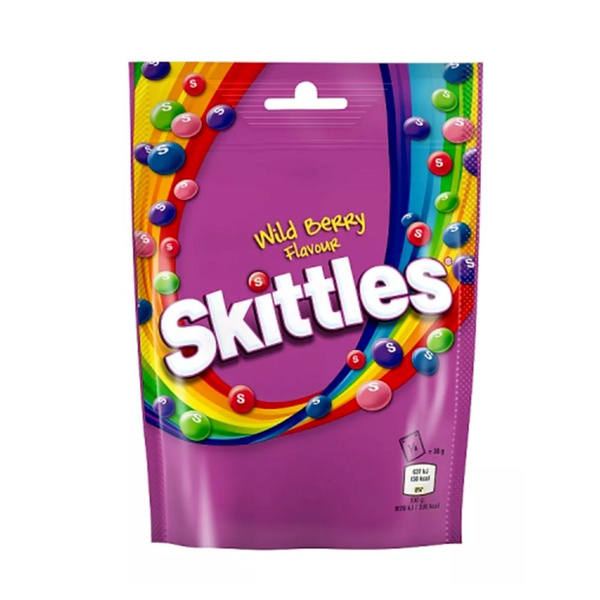 Драже Skittles Wild Berry со вкусом Лесных ягод 136 г - купить с ...