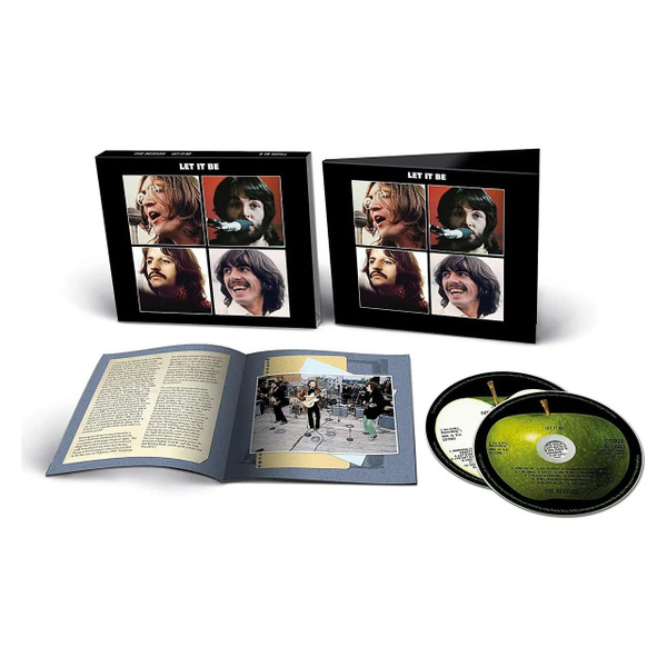 CD The Beatles - Let It Be (deluxe) (2CD) 2021 Digipack Музыкальный ...