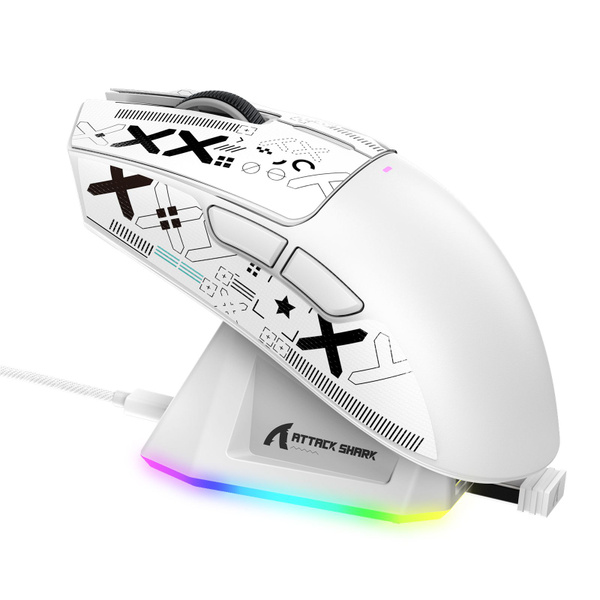 Игровая мышь беспроводная ATTACK SHARK беспроводная X11 Беспроводная с ...