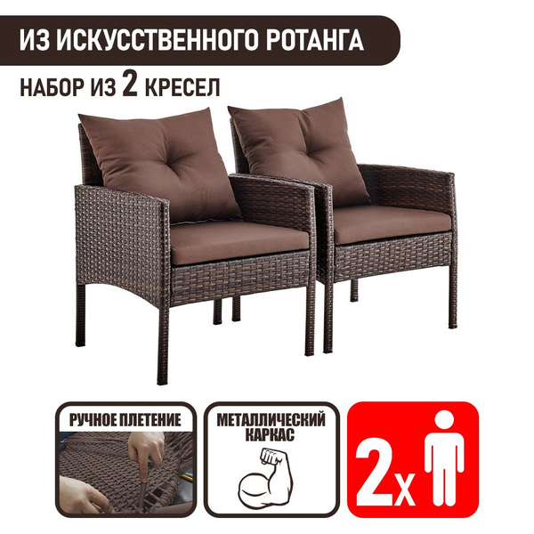 Вопросы и ответы о Садовые кресла плетеные из искусственного ротанга ...