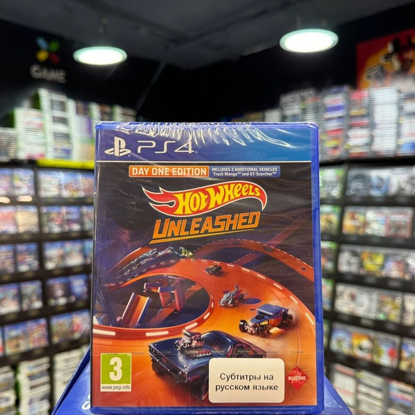 Игра Игра Hot Wheels Unleashed Day One Edition PS4 (PlayStation 4 ...