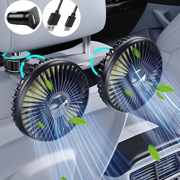 Вентилятор автомобильный/Заднее сиденье автомобиля/USB-зарядка купить ...