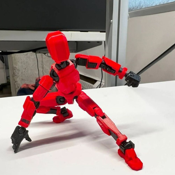 13 Фигурка робота 3D-печатная фигурка Механическая подвижная игрушка ...