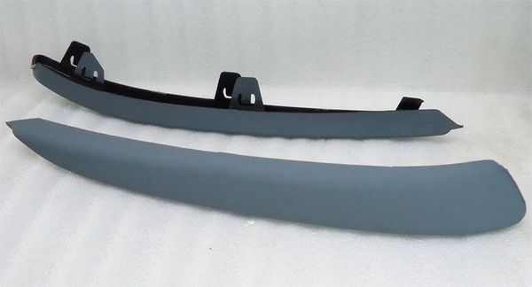 Молдинг переднего бампера Opel Astra H 5 дверей 2004-2007 комплект ...
