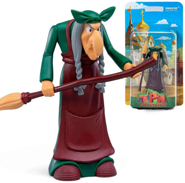 Коллекционная игрушка PROSTO toys "Три Богатыря" - Баба Яга - купить с ...