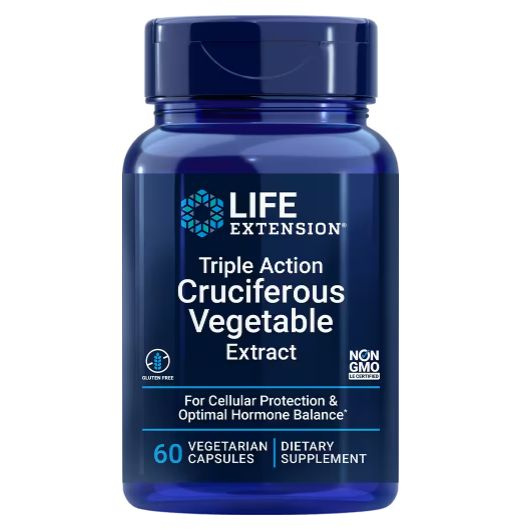 Life Extension, Triple Action Cruciferous Veg Extract, Экстракт ...