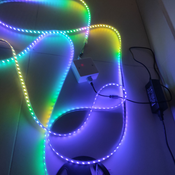 Светодиодная лента. Светомузыка для выступлений. Адресная, RGB, с ...
