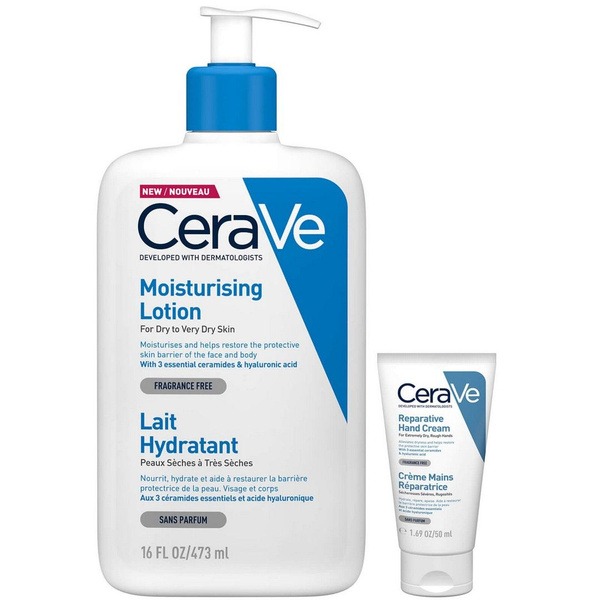 Набор косметики для ухода за кожей CeraVe Large Moisturising Lotion Duo ...