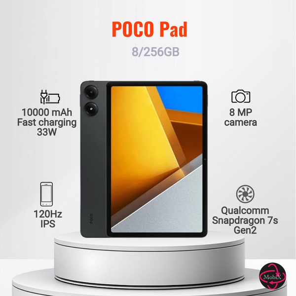 Купить планшет Xiaomi POCO Pad 12,1", 256 GB по низкой цене: отзывы ...