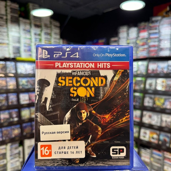 Игра Игра Infamous: Второй сын PS4 (Русская версия) (PlayStation 4 ...