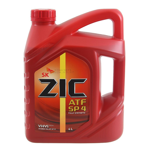 Масло трансмиссионное ZIC ATF SP 4 синтетическое 4 л 162646 - купить по ...