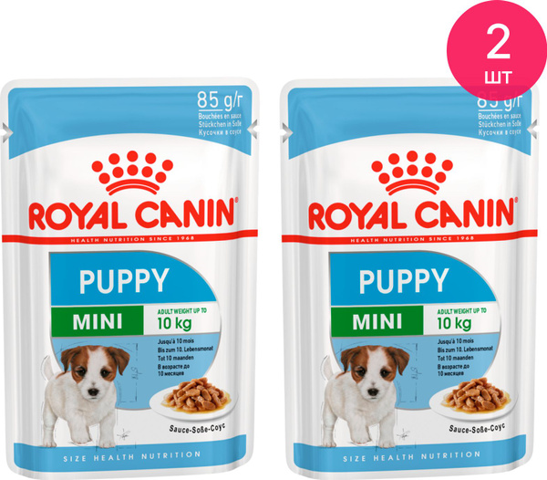 Корм для собак влажный Royal Canin / Роял Канин Mini Puppy для щенков ...