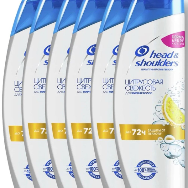 Head&Shoulders Шампунь для волос, 2400 мл - купить с доставкой по ...