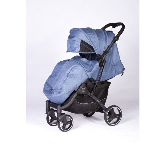 Коляска прогулочная Mstar IO Blue Black - купить с доставкой по ...