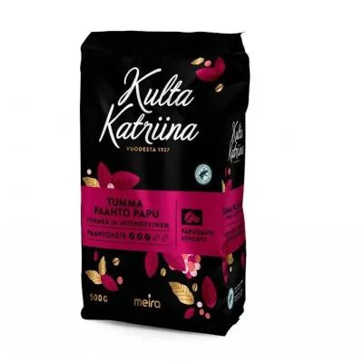 Кофе Kulta Katriina Tumma Paahto 500 г. (зерно) Финляндия - купить с ...