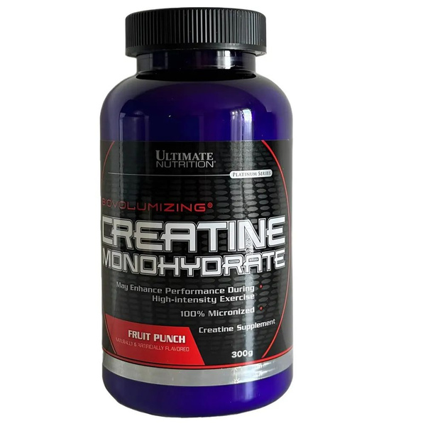 Ultimate Nutrition креатин Creatine Monohydrate Фруктовый пунш 300г ...