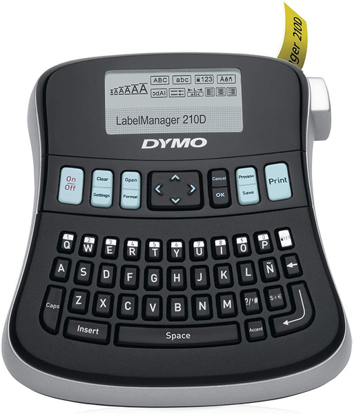 DYMO Label Manager 210D - принтер ленточный для маркировки (печать на ...
