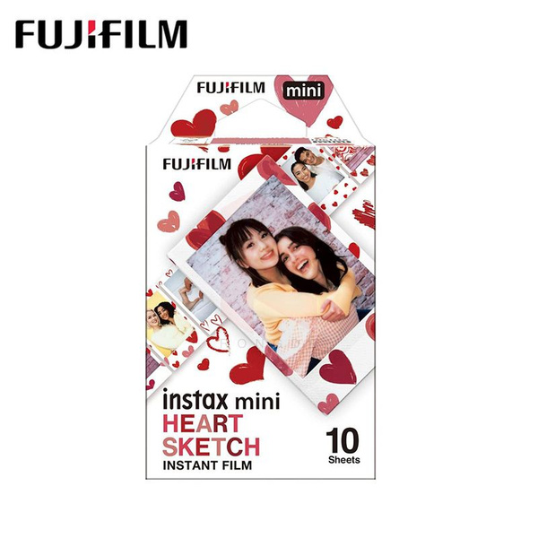 Картридж для фото Fujifilm Instax Mini HEART SKETCH, инстакс мини ...