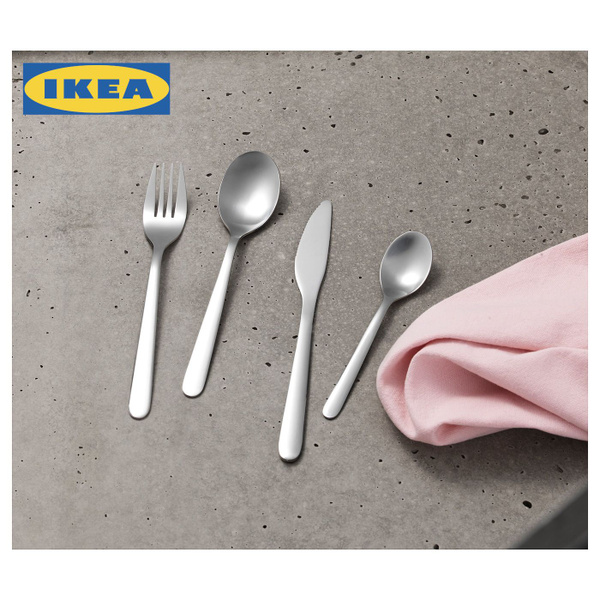 Набор столовых приборов ИКЕА (IKEA FORNUFT) купить на OZON по низкой ...