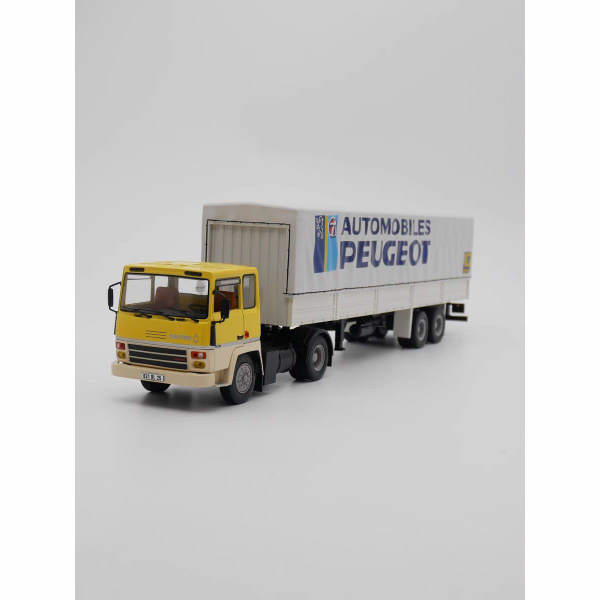 Miniature Odeon 1/43 Berliet TR 280 Semi-remorque Calberson 1978 Jaune