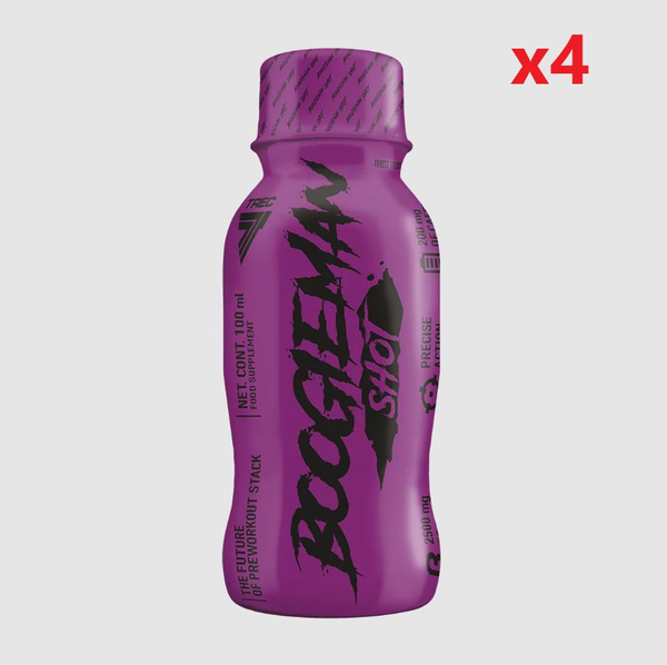 Предтренировочный комплекс Trec Nutrition Boogieman fuel 4 шотов по 100 ...