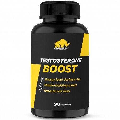 Бустер тестостерона Prime-Kraft Testosterone Boost, 90 капсул - купить ...
