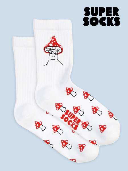 Носки SUPER SOCKS, 1 пара купить на OZON по низкой цене (1710833281)